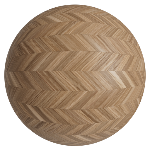 Woodfloor Oak Chevron 1 - 4 m Disp 1 mm