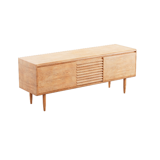 Mid-Century Wooden Sideboard 1