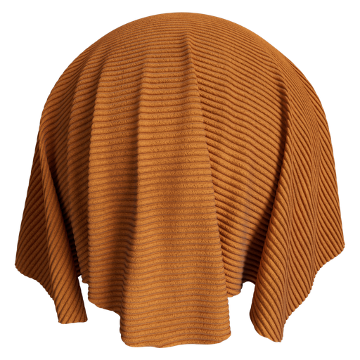 Corduroy 2 Orange - 1 m Disp 2 mm