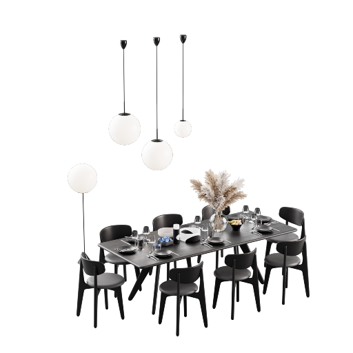 Dining Table Set 9