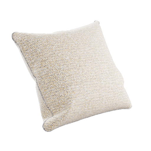 Beige Throw Pillow 2