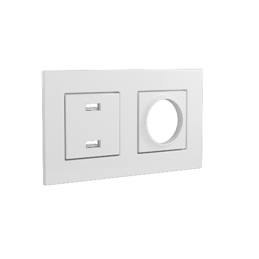 Double Outlet 1 USB