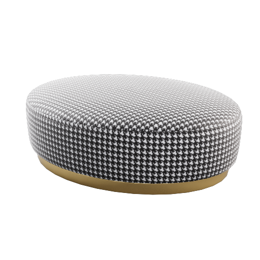 Oval Pouf 1