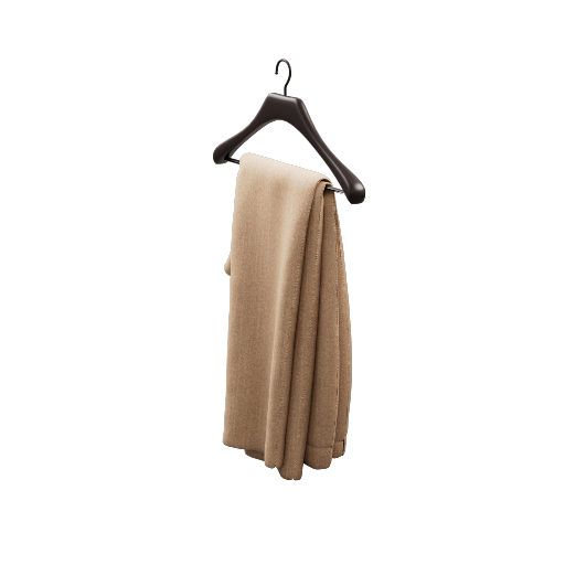 Folded Trousers Hanging 1