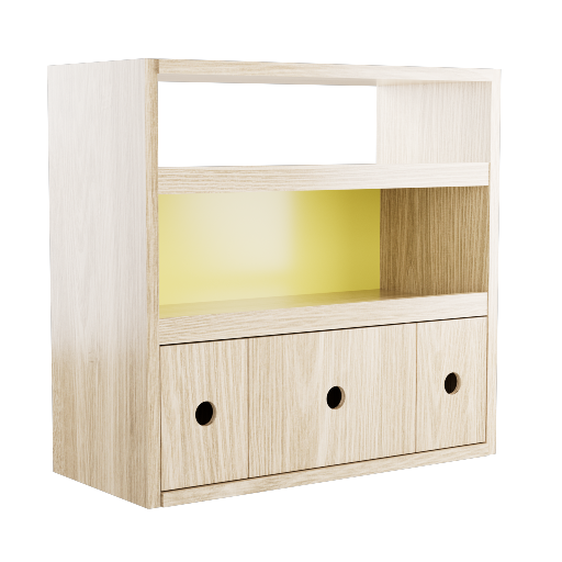 Wood Wall Shelf 3