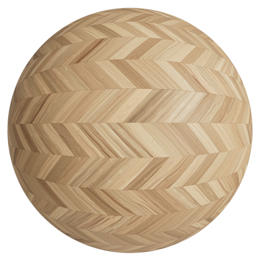 Woodfloor Maple Core Chevron 1 - 4 m Disp 1 mm