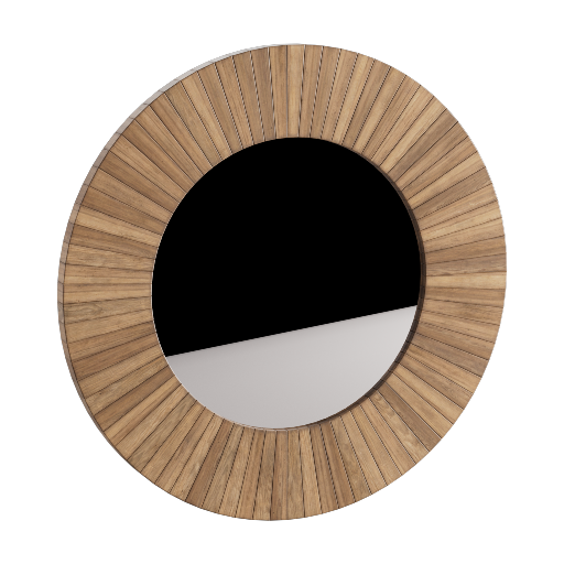 Circular Accent Wall Mirror