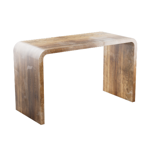Curved Console Table