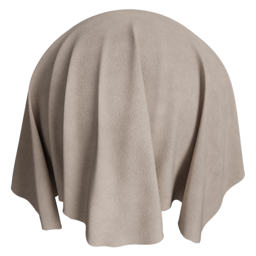 Corduroy 1 Cream - 75 cm