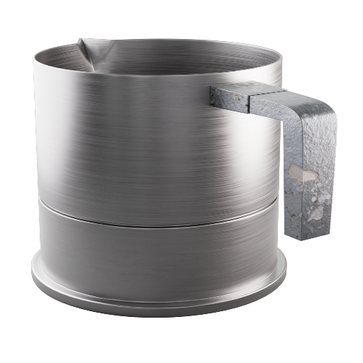 Metal Pitcher 1 Wide