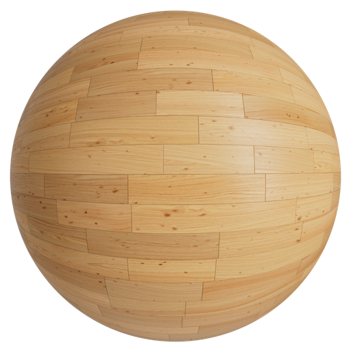 Woodfloor Scots Pine Small Bricks 1 - 4 m Disp 1 mm