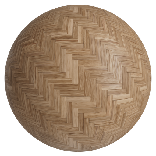 Woodfloor Oak Herringbone 1 - 4 m Disp 1 mm