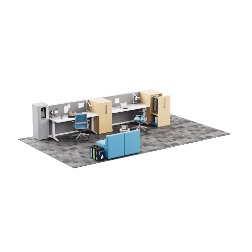 Office Furniture Set 7