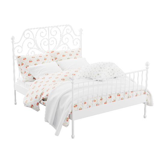 Vintage Metal Bed 1