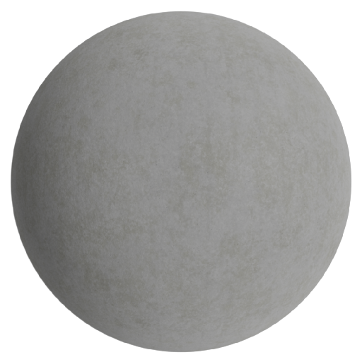Concrete Poured Perfect 1 Detailed - 20 cm Disp 2 mm