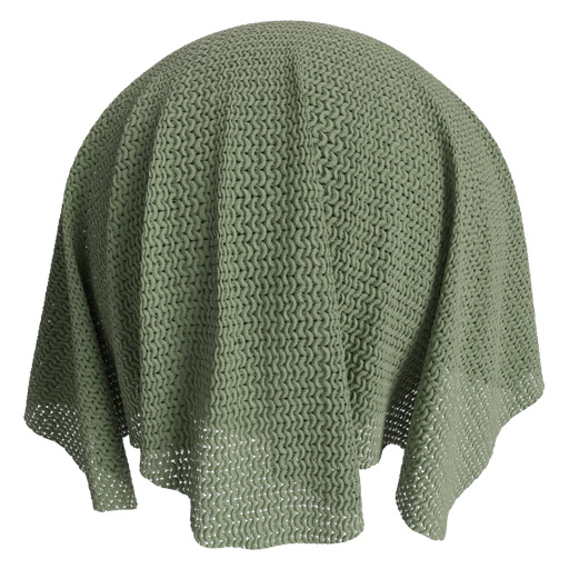 Wool Knit 4 Olive - 40 cm Disp 3 mm