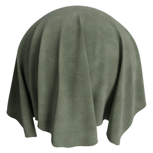 Merino Wool 1 Olive - 1 m