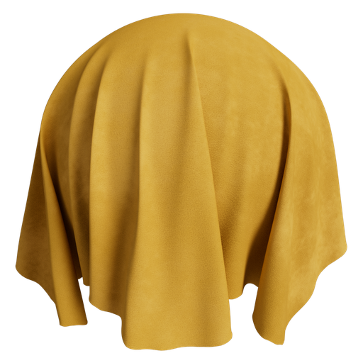 Fabric Cotton 4 Warm Yellow - 1 m