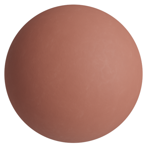 Pottery Rough 1 Terracotta - 25 cm