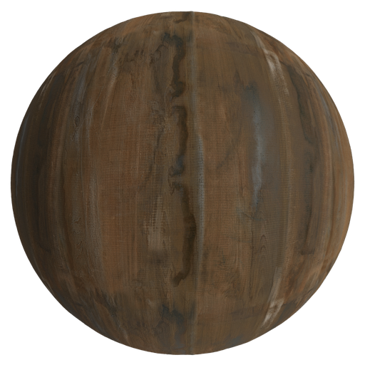 Old Wood 4 Unpainted - 120 cm Disp 2 mm