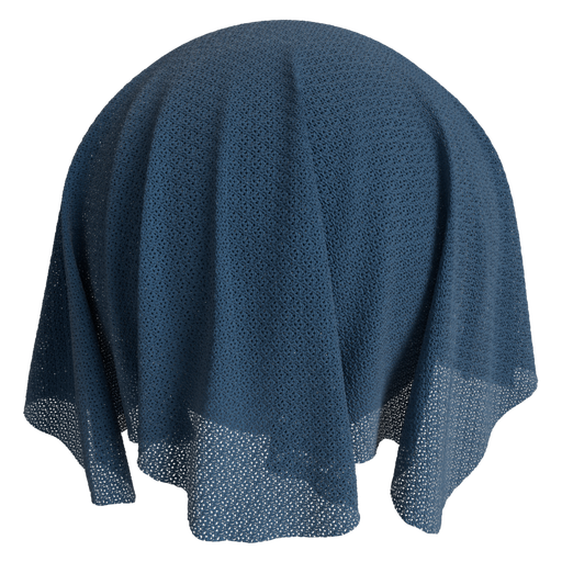 Wool Knit 3 Dark Blue - 10 cm Disp 3 mm