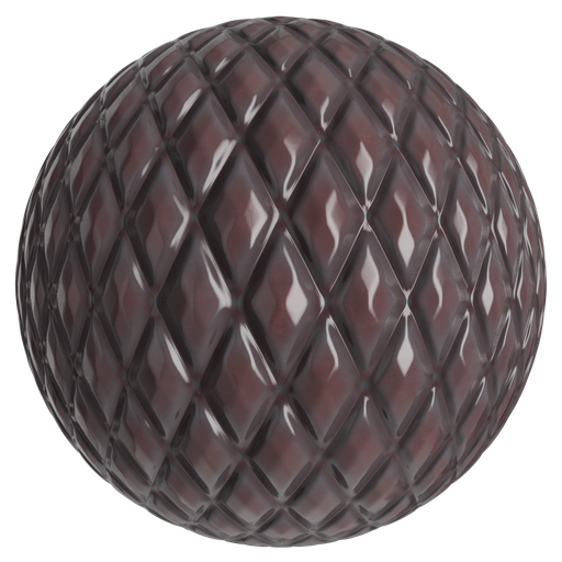 Pottery Tiled 1 Light Red - 15 cm Disp 3 mm