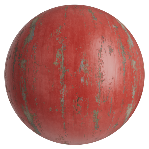 Old Wood 4 Red - 1 m Disp 1 mm