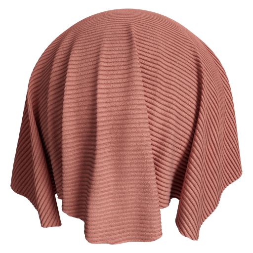 Corduroy 2 Pink - 1 m Disp 2 mm