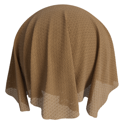 Wool Knit 3 Brown - 10 cm Disp 3 mm