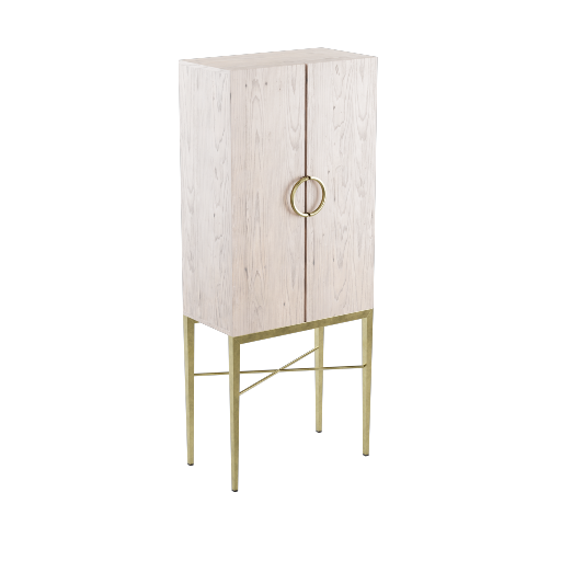 Wooden Accent Cabinet