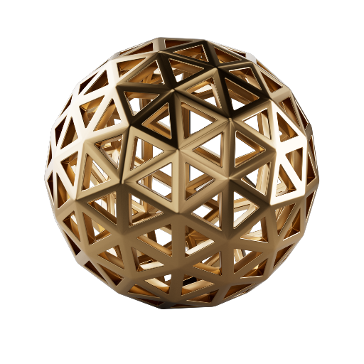 Decor Triangular Sphere 2