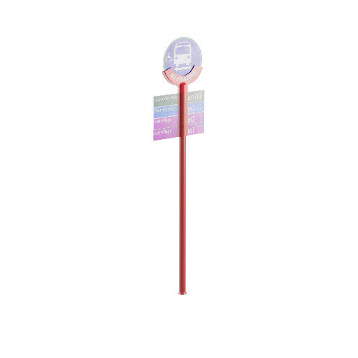 Bus Stop Sign 2