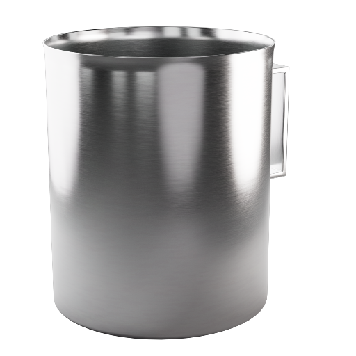 Handled Metal Jug 1