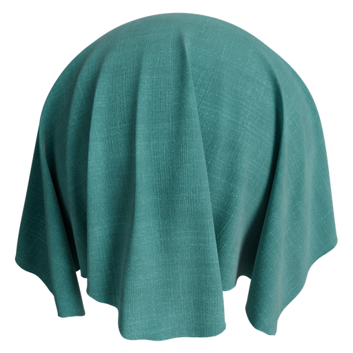 Linen 1 Cyan - 1 m