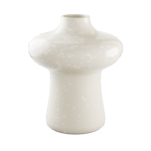 Vase 8 Glossy Ceramic