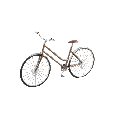 Step Through Bike Beige