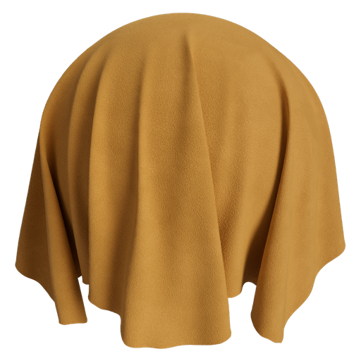 Velour 2 Yellow - 2 m Disp 1 mm