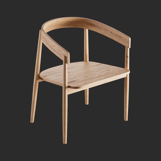 Wooden Dining Chair 1