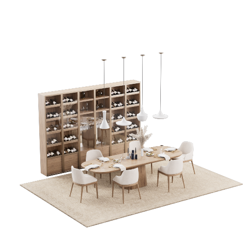 Dining Table Set 8