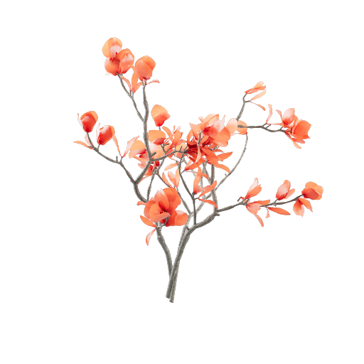Red Flower Branch