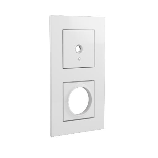 Double Outlet 1 Coax Vertical