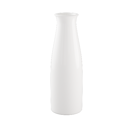 Slender Ceramic Vase 1 White