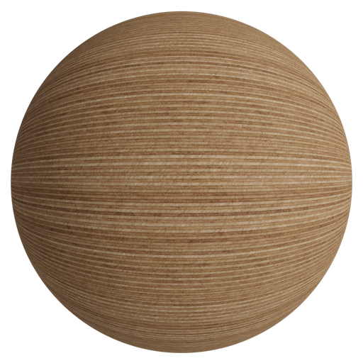 Wood Layered Horizontal 1 Bright - 12 cm Disp 1 mm