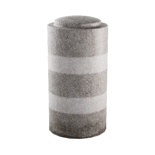 Concrete Bollard Gray 1