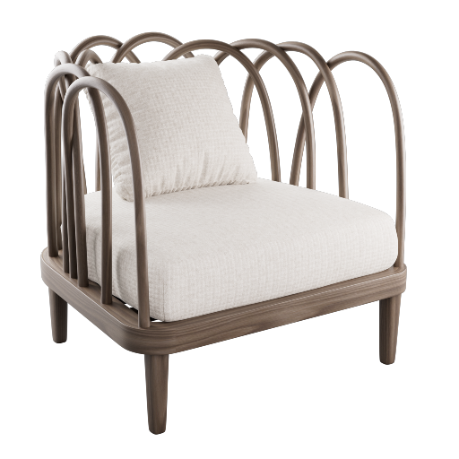 Bentwood Outdoor Lounge Chair