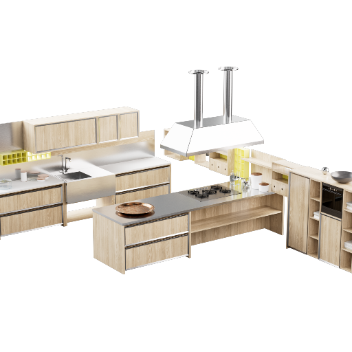 Modern Kitchen Interior 1