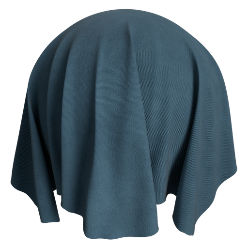 Corduroy 1 Dark Blue - 75 cm