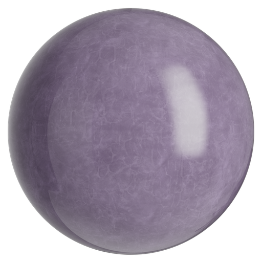 Pottery Coated 1 Lavender - 20 cm