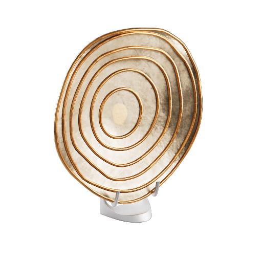 Decor Sculpture Circular