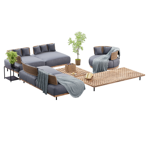 Patio Seating Set 3